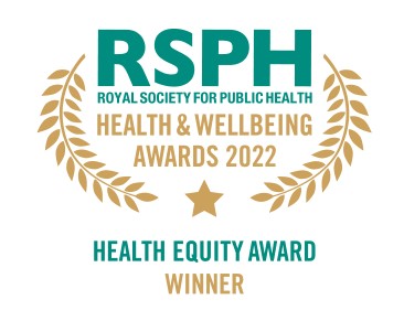 RSPH Health & Wellbeing Awards - Health Equity Winner