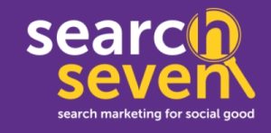 Search Seven's logo. The tagline reads "search marketing for social good".