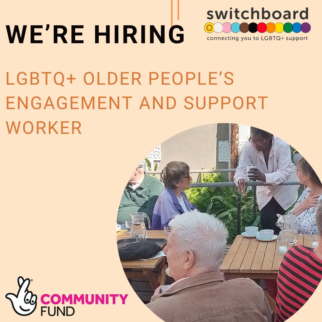 Help Secure the Furture of B& H LGBT Switchboard. Join our crowdfunder, click here.