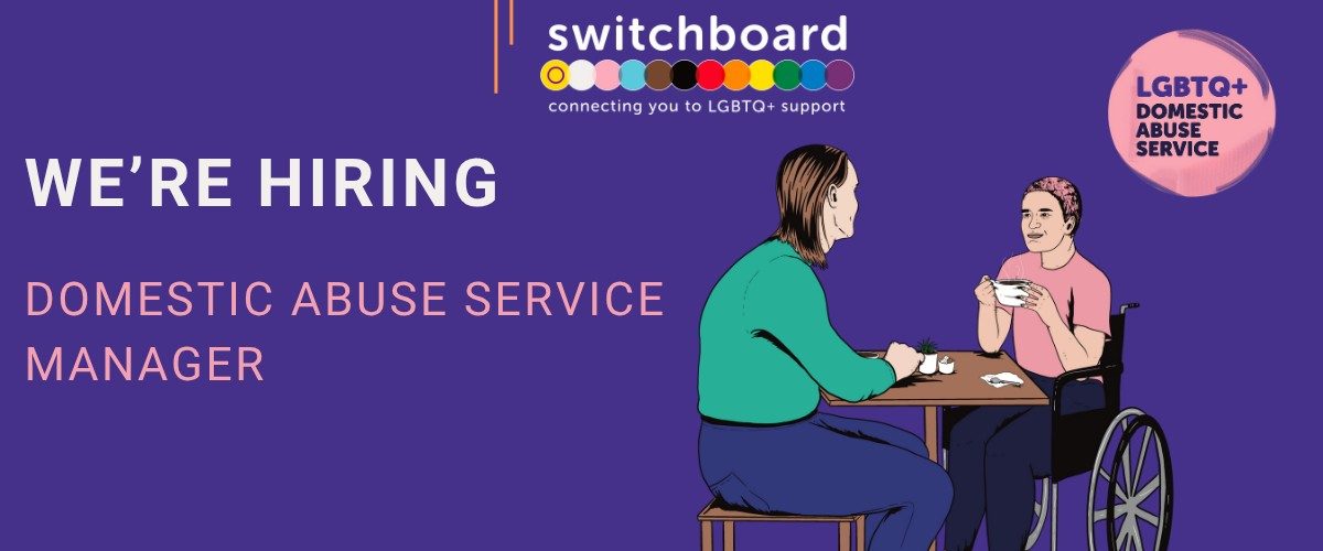 Help Secure the Furture of B& H LGBT Switchboard. Join our crowdfunder, click here.