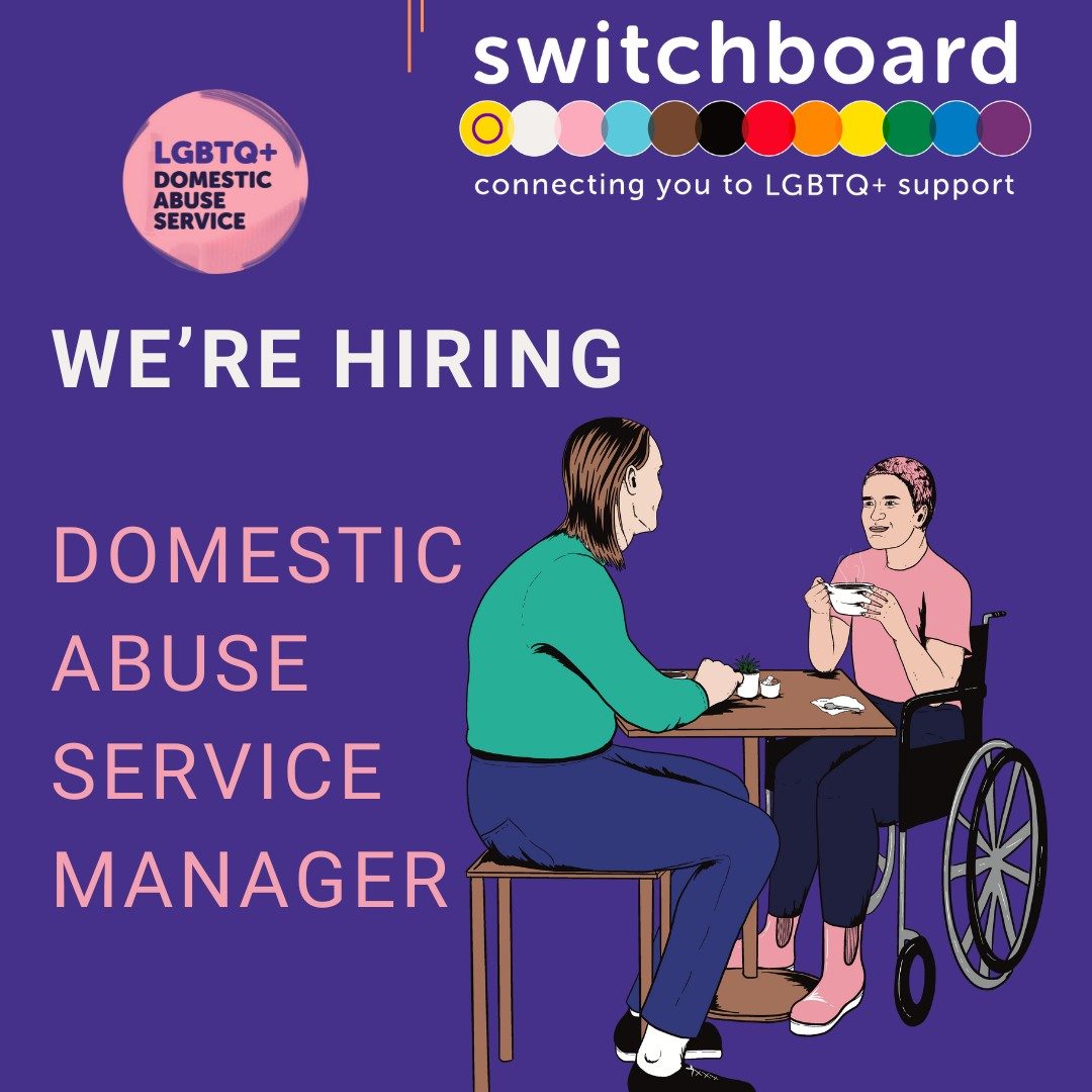 Help Secure the Furture of B& H LGBT Switchboard. Join our crowdfunder, click here.