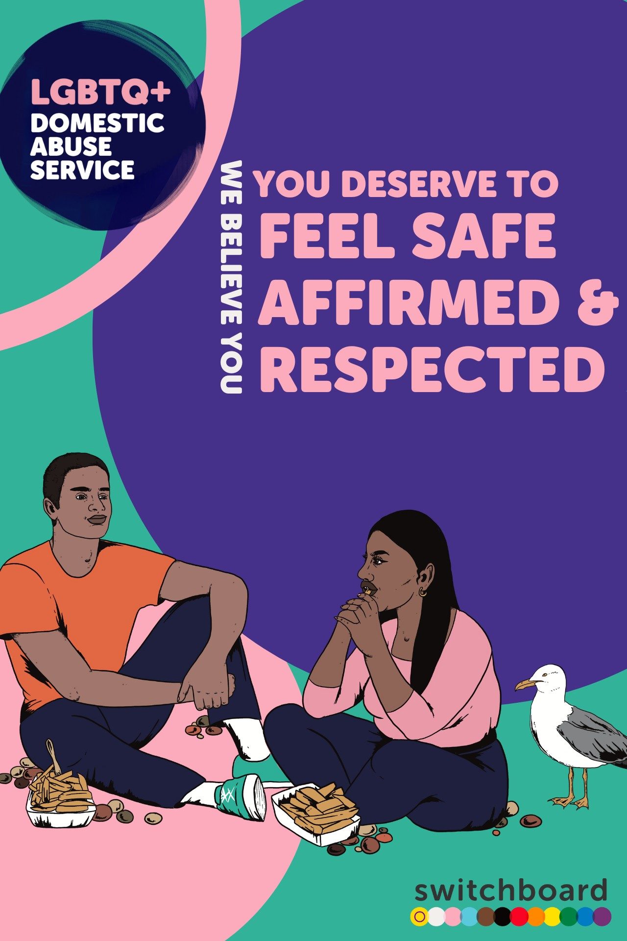 See, Hear, Support, Believe - LGBTQ+ Domestic Abuse Service