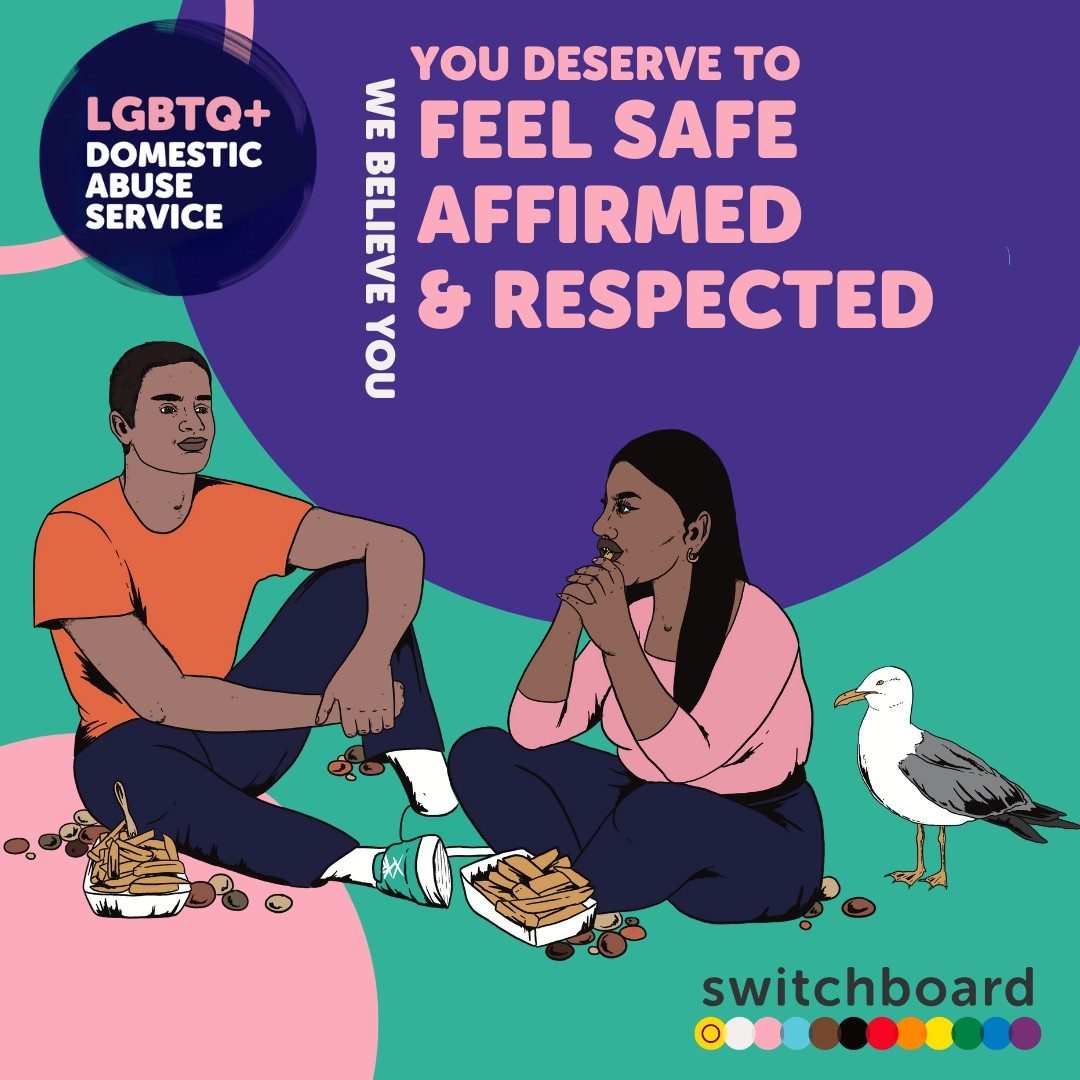 See, Hear, Support, Believe - LGBTQ+ Domestic Abuse Service