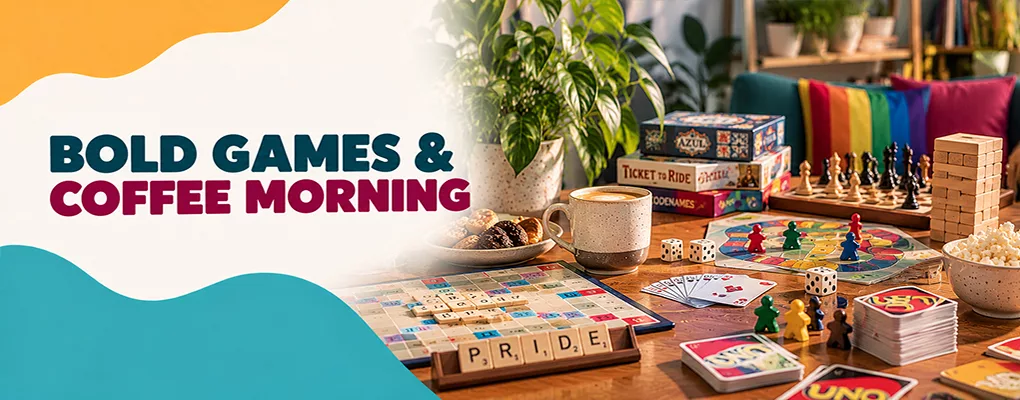 BOLD Games and Coffee Morning — board games and coffee